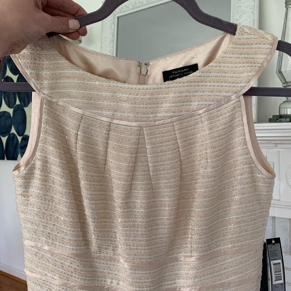 New with tags. Gorgeous Tahari dress